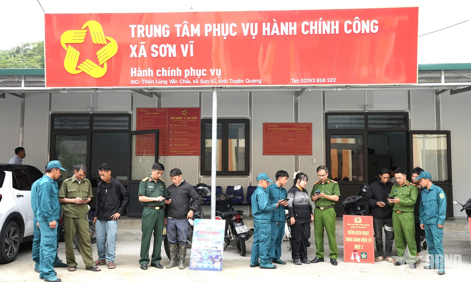 “Cánh tay nối dài” của chính quyền số ở vùng biên Sơn Vĩ